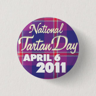 Tartan Day 2011: Mini 3 Cm Round Badge
