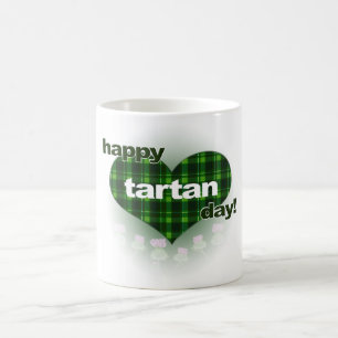 Tartan Day "Heart and Thistles" Coffee Mug