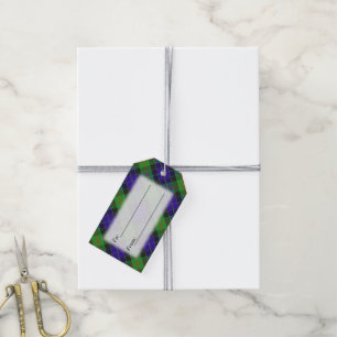 Tartan Delights Clan Gunn Plaid Gift Tags