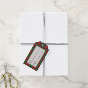 Tartan Delights Clan MacCulloch Plaid Gift Tags