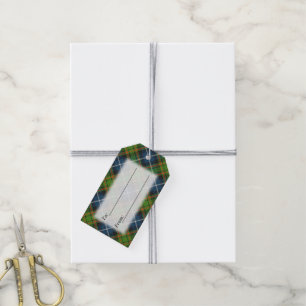 Tartan Delights Clan MacRae Hunting Plaid Gift Tags