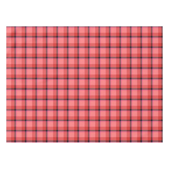 Tartan Design Tablecloth (Front (Horizontal))