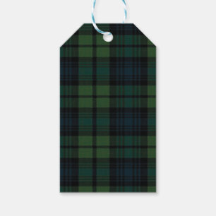 Tartan Fabric Gift Tag