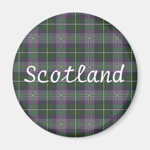 Tartan Gift Magnet -- Souvenir of Scotland