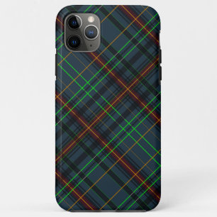 Tartan in blue, orange, green... iPhone 11 pro max case