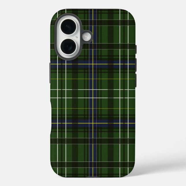 Tartan in green Case-Mate iPhone case (Back)