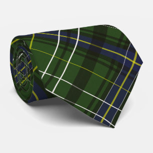 Tartan in green tie