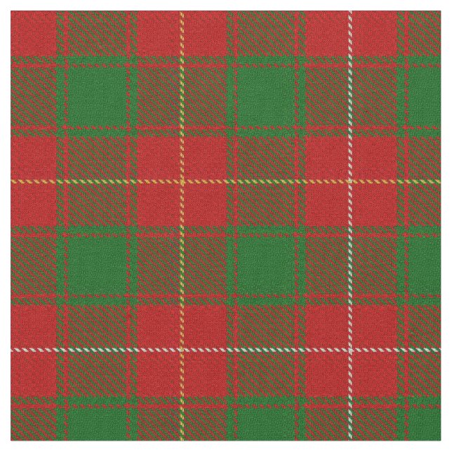 Tartan Macfie Fabric (Close Up)