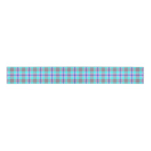 Tartan Mauve Purple Cyan