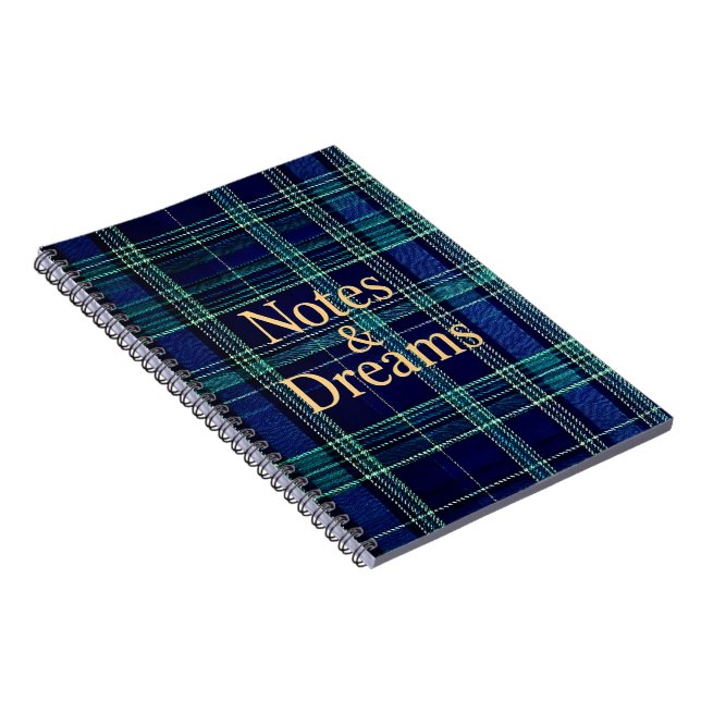 Tartan notebook (Right Side)