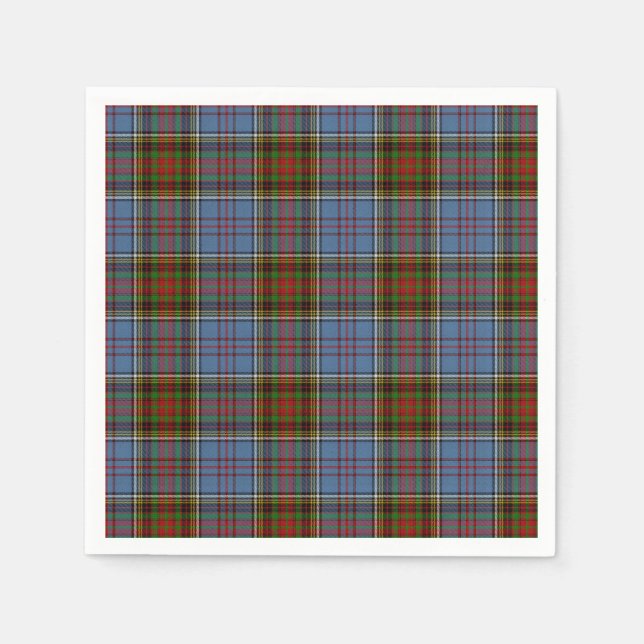 Tartan Paper Napkin (Front)