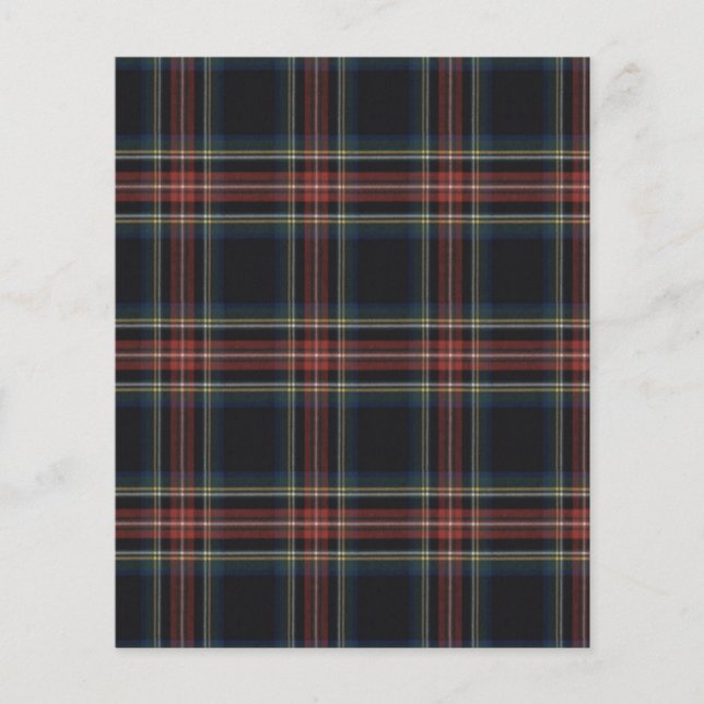 Tartan Paper Sheet (Front)