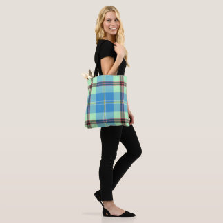 TARTAN PATTERN 10 TOTE BAG