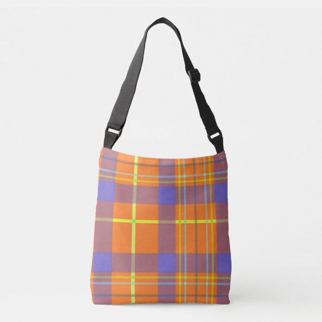 TARTAN PATTERN 1 CROSSBODY BAG (Front)