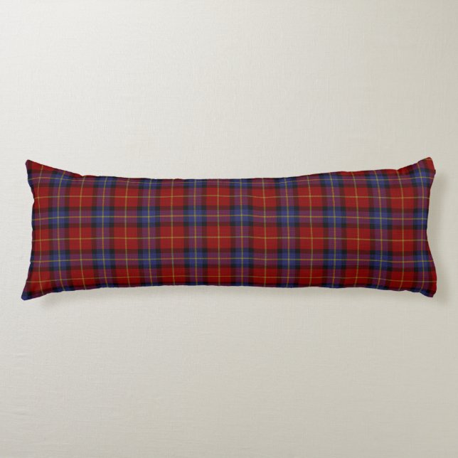 Tartan pattern body cushion (Front)