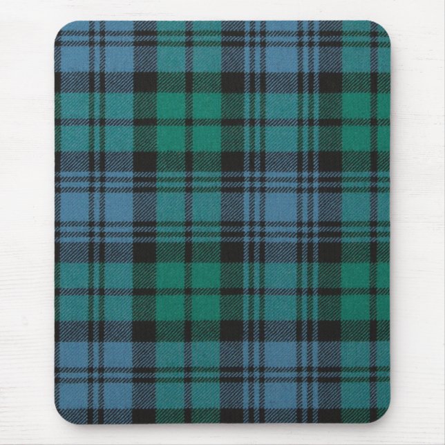 tartan pattern fabric Campbell Mousepad (Front)