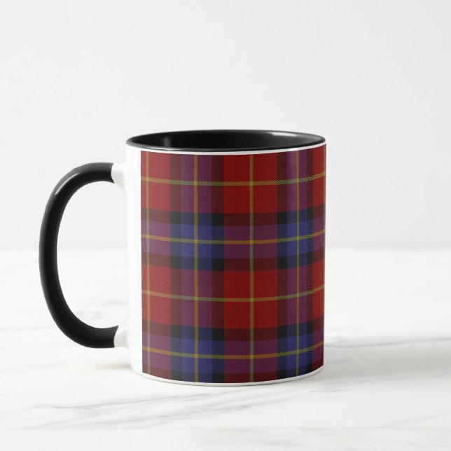 Tartan pattern mug (Left)