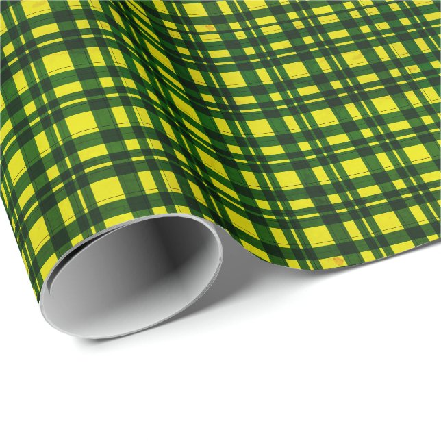 Tartan pattern wrapping paper (Roll Corner)
