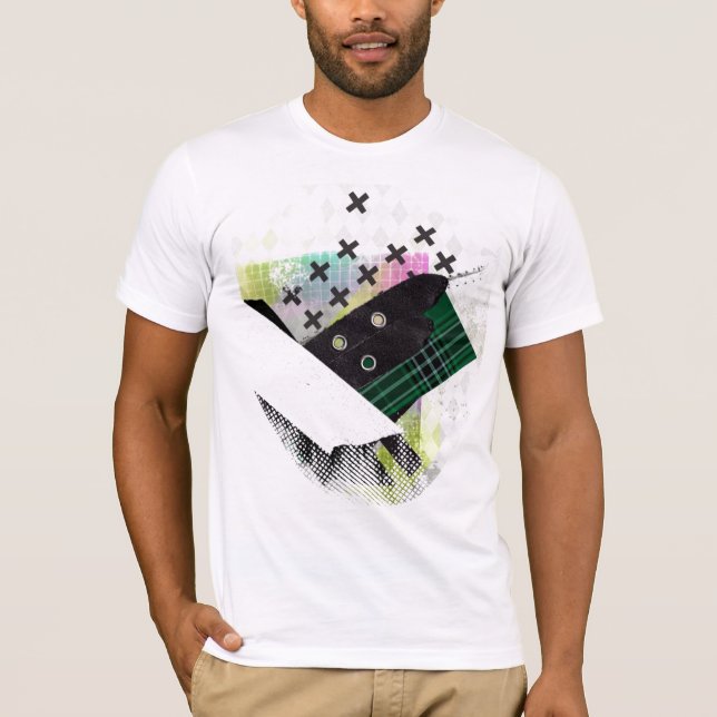 Tartan patterns are fab T-Shirt (Front)