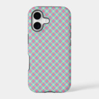 Tartan Pink Yellow Blue