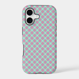Tartan Pink Yellow Blue