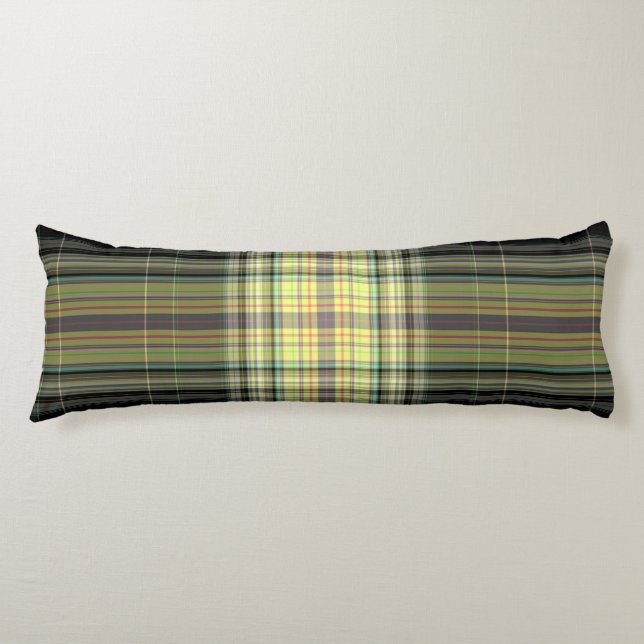 Tartan Plaid Body Cushion (Front)