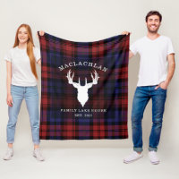 Tartan Plaid Clan MacLachlan Family Lake House