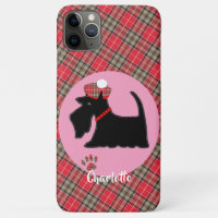 Tartan Plaid Scottie Dog Cute Dog Personalised