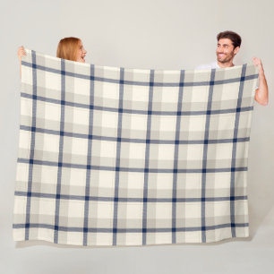 Tartan Plaid - Scottish Seamless Pattern 1 Fleece Blanket