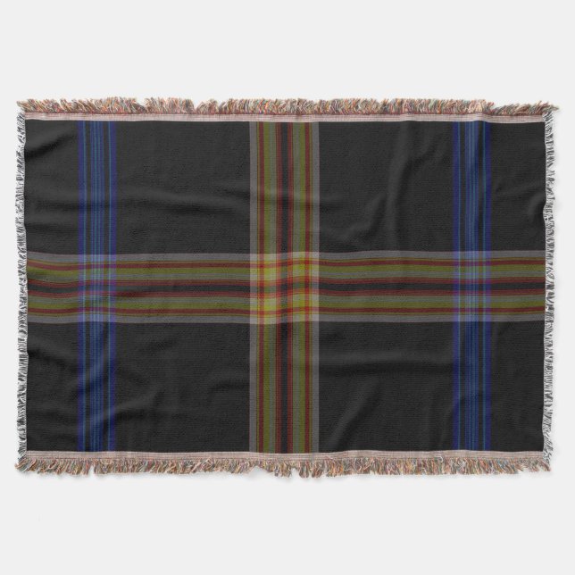 Tartan Plaid Throw Blanket (Front)