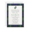 Tartan Plaid Wedding Invitation