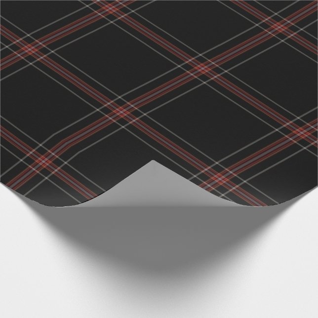 Tartan Plaid Wrapping Paper (Corner)
