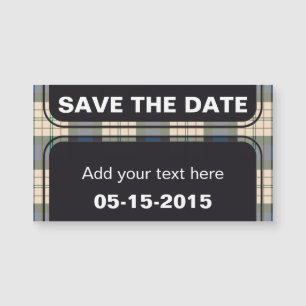 Tartan plaids pattern - traditional blue beige