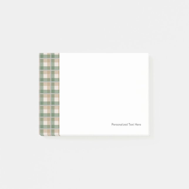 Tartan Post-it Notes (Front)