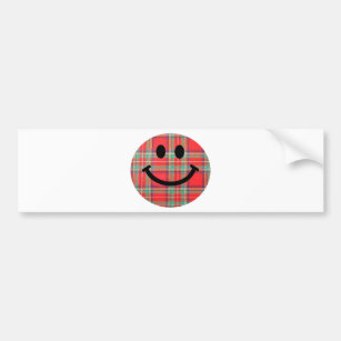 Tartan Scottish Bumper Sticker