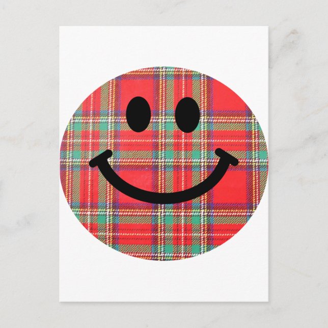 Tartan Scottish Postcard (Front)