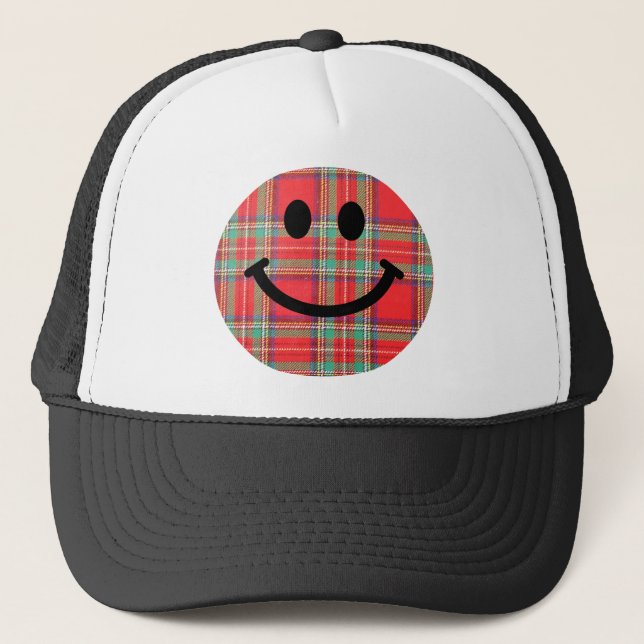 Tartan Scottish Trucker Hat (Front)