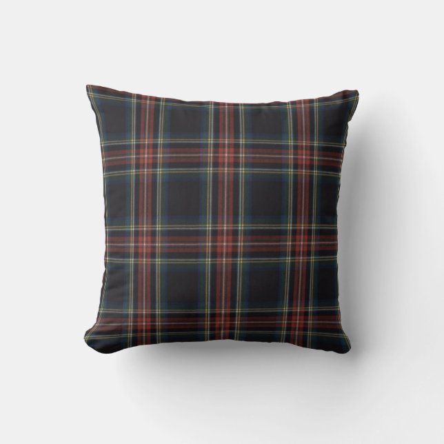 Tartan Throw Pillow 16" x 16" (Front)