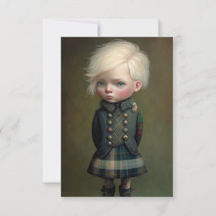 Tartan Tidings: Scottish Highland Card