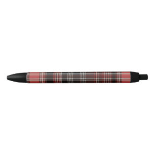 Tartan, Timeless Check Pattern Black Ink Pen
