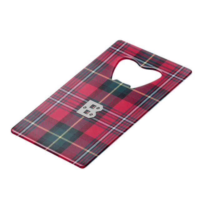 Tartan w/out your Initial(s) (Front Angled)