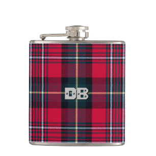 Tartan w/out your Initial(s) Hip Flask