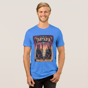 Tartaria Conspiracy Mud Flood Vintage Tri-Blend Shirt