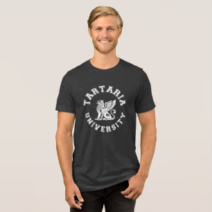 Tartaria Mud Flood Conspiracy University Tri-Blend Shirt