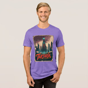 Tartaria Mud Flood Conspiracy Vintage Tri-Blend Shirt