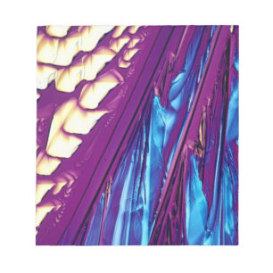 Tartaric Acid Crystals Notepad