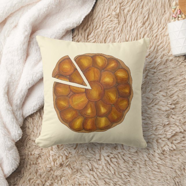 Tarte Tatin French Apple Fruit Tart Pie Pastry Cushion (Blanket)