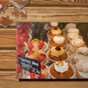 Tartes aux fruits - French Pastry Jigsaw Puzzle