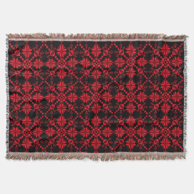 Tartlau Rot Throw Blanket (Front)