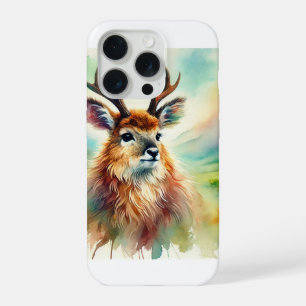Taruca in Nature 250924AREF119 - Watercolor iPhone 15 Pro Case